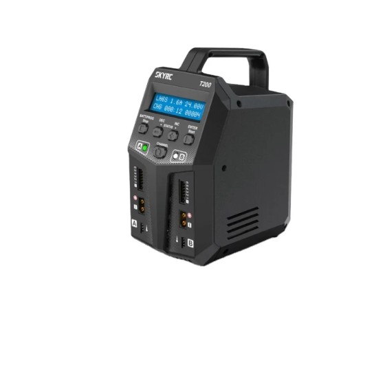 Wholesale SKYRC T200 Dual Balance Charger 12A 100W XT60 Plug for 1-6S /LiHV/LiFe/LiIon Battery for Rc Drone